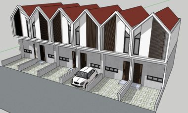 Jual rumah baru(indent)3kt,2kmd,lok strategis,bisa cash bertahap/KPR