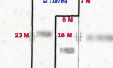 Bawah Pasar Cocok utk Kost, Tanah Di Perum Mulyosari Dekat UNFAIR ITS