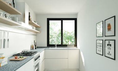 Venta Departamento 3 Ambientes al frente solarium y parrilla en San Martín