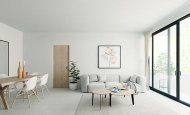 Departamento en venta 2 Ambientes al frente con terraza privada – San Martín