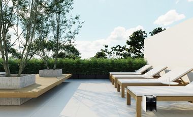 Departamento en venta 2 Ambientes al frente con terraza privada – San Martín