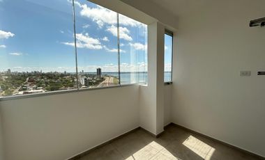 Departamento de 1 dormitorio con vista al Rio