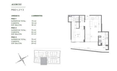 Departamento en Bosque Tortugas