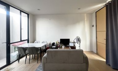 Sewa murah Rumah baru 2 kamar furnish Cendana Clover, Lippo Karawaci