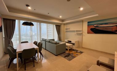 Tower Maya Unit Hook 2BR Luas 138sqm Fully Furnish Sewa Cepat