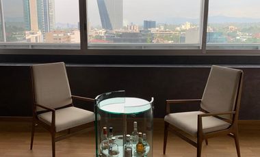 Departamento amueblado en lomas de chapultepec