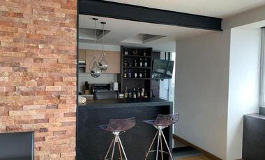 Departamento amueblado en lomas de chapultepec