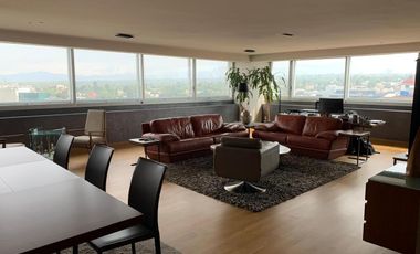 Departamento amueblado en lomas de chapultepec