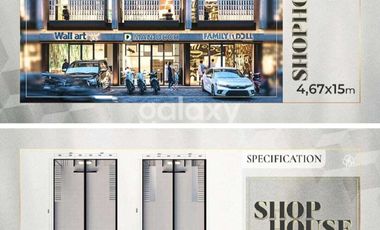 JUAL RUKO 2 LANTAI PINGGIR JALAN AREA PADAT HUNIAN CENTRAL PARK MERR