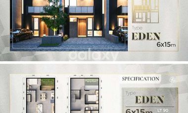 JUAL RUKO 2 LANTAI PINGGIR JALAN AREA PADAT HUNIAN CENTRAL PARK MERR