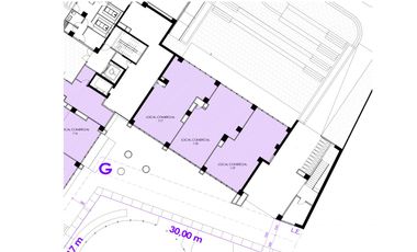 ARRIENDO Local Comercial,  36,67 m2, sector Bellavista Tv, Providencia