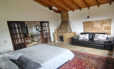 FINCA AMOBLADA EN ARRIENDO UBICADA EN RIONEGRO