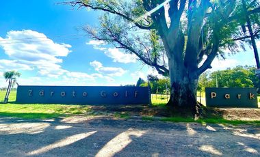 Terreno en venta - 620mts2 totales - Zarate Golf Park