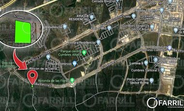 TERRENO COMERCIAL EN RENTA SOBRE  AV. LEONES EN ESQUINA AL PONIENTE DE MONTERREY