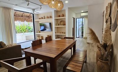 CASA EN VENTA MERIDA, PLAYA CHELEM, AMUEBLADA, A 100 MTS DEL MAR, LISTA.