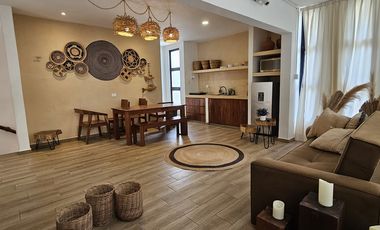 CASA EN VENTA MERIDA, PLAYA CHELEM, AMUEBLADA, A 100 MTS DEL MAR, LISTA.