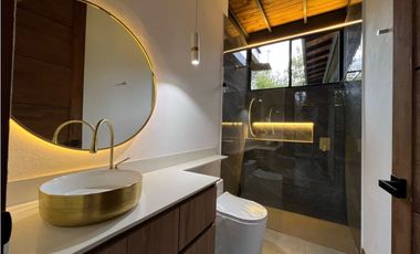 Casa campestre de un nivel para estrenar en venta en el Retiro