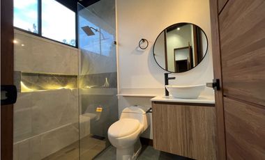 Casa campestre de un nivel para estrenar en venta en el Retiro