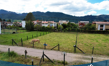 Vendo Lote de 502m² En Tabio Cerca al Centro