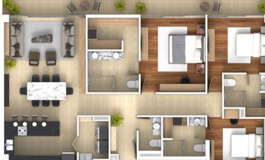 Penthouse nuevo en renta Masaya