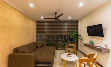 Departamento Amueblado en Planta Baja en Renta en Olea Beach, Chicxulub Puerto