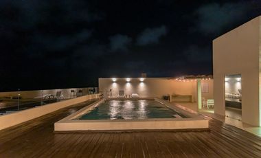 Departamento Amueblado en Planta Baja en Renta en Olea Beach, Chicxulub Puerto