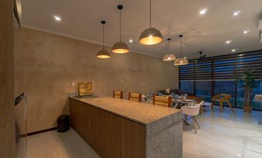 Departamento Amueblado en Planta Baja en Renta en Olea Beach, Chicxulub Puerto