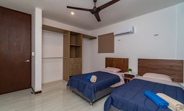 Departamento Amueblado en Planta Baja en Renta en Olea Beach, Chicxulub Puerto