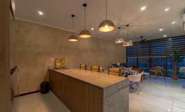 Departamento Amueblado en Planta Baja en Renta en Olea Beach, Chicxulub Puerto