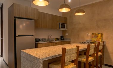 Departamento Amueblado en Planta Baja en Renta en Olea Beach, Chicxulub Puerto