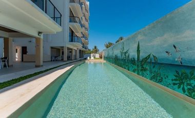 Departamento Amueblado en Planta Baja en Renta en Olea Beach, Chicxulub Puerto
