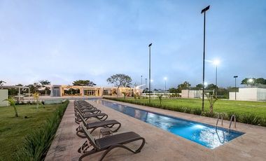 Terreno en venta Mérida Yucatán, Privada Blanca Kikteil