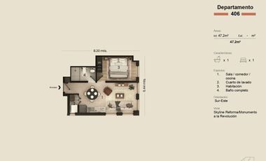 Preventa de departamento en Schultz 81, San Rafael. 506