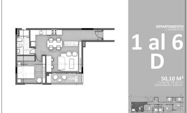 Departamento en  venta de 2 ambientes CONTADO - Wilde
