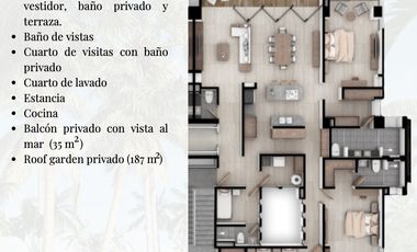 PENTHOUSE EN VENTA MERIDA, PLAYA SANTA CLARA, KUXTAL LUX CONDOS, LISTO.