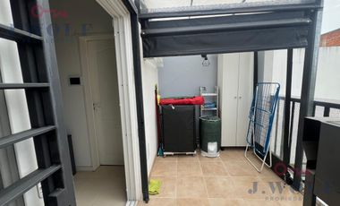 Departamentos de dos ambientes moderno con Balcón y cochera