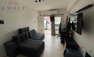 Departamentos de dos ambientes moderno con Balcón y cochera