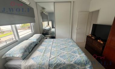 Departamentos de dos ambientes moderno con Balcón y cochera