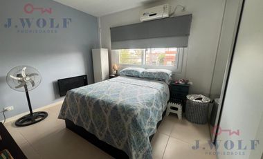 Departamentos de dos ambientes moderno con Balcón y cochera