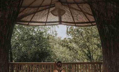 Eco Resort View Sungai dan Jungle di Bali