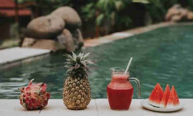 Eco Resort View Sungai dan Jungle di Bali