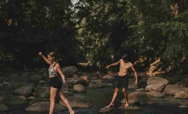 Eco Resort View Sungai dan Jungle di Bali