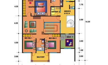 Sewa Rumah Townhouse Pondok Intan Residence 5H Furnished Swimming Pool