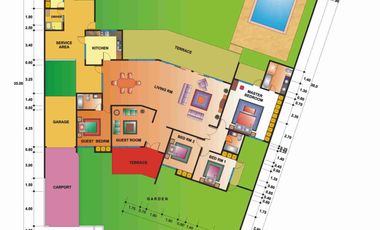 Siaga Raya 3G - Rumah Furnished Kolam Renang di Pejaten, Townhouse
