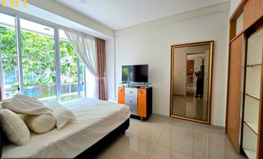 Condovilla 2BR FF Lantai Ground di Rainbow Springs Serpong