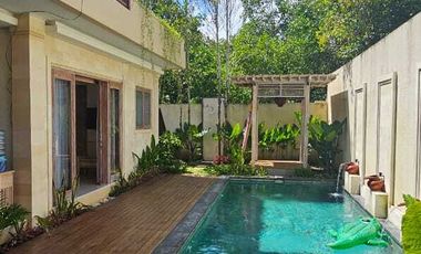 Villa Cantik Tropis pemasukan jimbaran kedonganan bali