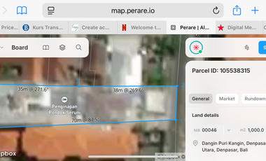 Rumah tinggal dan kost strategis seruni Denpasar  Bali