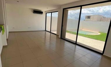 Casa nueva en venta con alberca en Conkal -Cumbres Novonorte