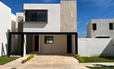 Casa nueva en venta con alberca en Conkal -Cumbres Novonorte