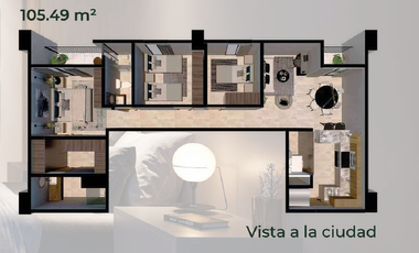 Departamento en venta en Distrito Karena en Saltillo